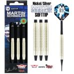 Soft Dartpfeil Set Bulls - Martin Schindler Nickel Silver